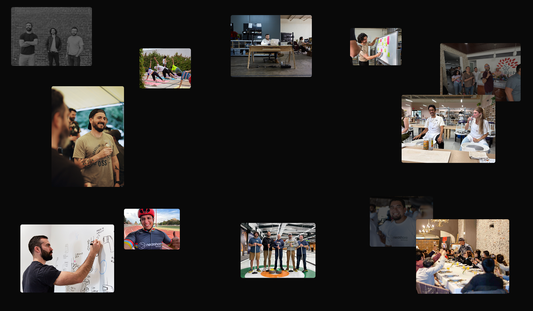 <p>We <u>Add Value</u> by<br />
	creating experiences<br />
	people love.</p>
